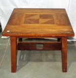 Oak Arts & Crafts Style Side Table