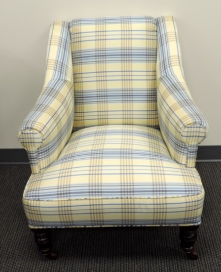 Vintage Upholstered Armchair