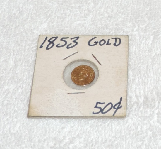 1853 California Gold Piece