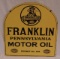 Franklin Porcelain Double Sided Franklin Motor Oil