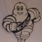 Michelin Man Porcelain Advertising Sign