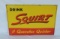 1947 Metal Squirt Embossed Sign