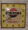 Vintage Pepsi Cola Light Up Clock