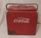 Original 1960's Coca Cola Metal Cooler