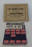 Country Store Barber Blade Display Card