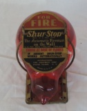 Shur-Stop Glass Fire Extinguisher In Holder