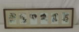 Victorian Trade Cards in Frame