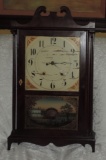 Mahogany Eli Terry Antique Mantle Clock
