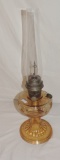 Aladdin Honey Amber Drape Oil Lamp