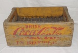 Early 1900's Coca Cola 24 Bottle Crate