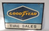Good Year Metal Tire Sales Sign