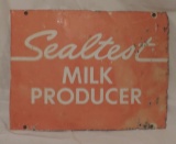 Hard to Find Sealtest Milk Producer Sign