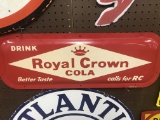Royal Crown Cola Tin Sign