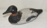 Hand Painted Antique Carved Wood Duck Decoy