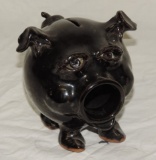 Cole Pottery Pig Bank