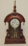Victorian Walnut Mantle Clock