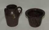 Pair of Charles Lisk NC Pottery Miniatures