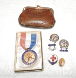 New York Bowling Award And Leather Coin Purse
