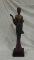 1984 Tall Austin Products Inc. Deco Flapper Woman Sculpture