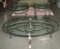 3 Piece Iron & Glass End Tables And Coffee Table