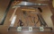 Tray Lot Handsaw, Level Square And Other Tools