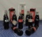 12 Piece Coca Cola Bottle Collection