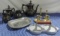 Brass Silver-plate And Kitchen Ware Lot