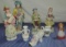 8 Piece Porcelain And Bisque Figurines And Knik Knacks
