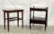 2 Mahogany Side Tables