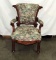 Victorian Walnut Parlor Armchair