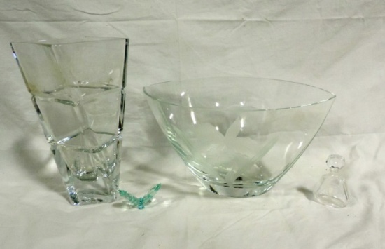 Crystal Art Glass Lot