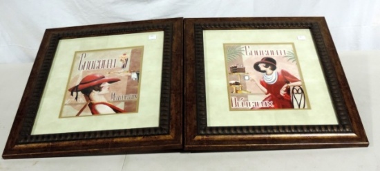 2 Thomas Wood Chocolat Prints In Frames