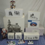 (10) Vintage Department 56 Snow Village Figures