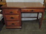 Sumpter Maple Finish Kneehole Desk