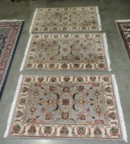 3 Matching Oriental Style Rugs