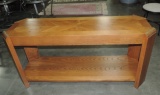 Oak Hall Table Modern Design