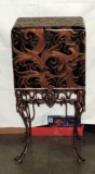 Designer Chest On Metal Stand