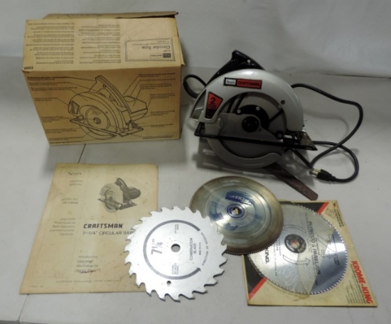 2 Hp Craftsman Circular Saw In Box