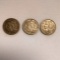 (3) Three Cent Nickels