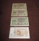 (4) Pieces Of Foreign Currency