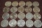 Roll Of (20) 1923 Peace Silver Dollars