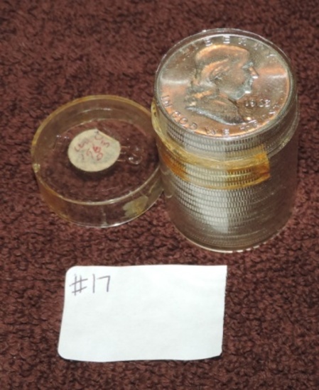 (20) 1963 Uncirculated Franklin Half Dollars