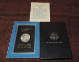 1884 Carson City Silver Dollar In Government Nixon Pack