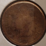 1873 Indian Head Cent