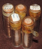 (5) Rolls Of Uncirculated Pennies