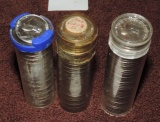 (3) Rolls Of Uncirculated Nickels