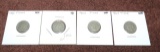 (4) Early Iii Cent Us Coins