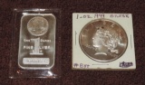 (2) 1oz .999 Silver Rounds