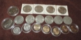 (19) 1 Dollar Coins