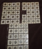 (60) Buffalo Nickels On 3 Sheets